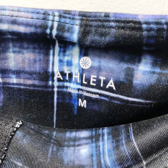 Athleta Multicolored Leggings, SZ M - Picture 4 of 5